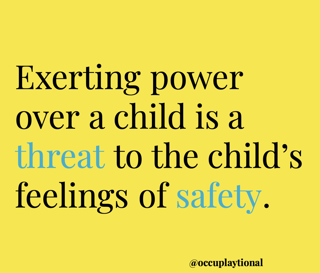 Power & Safety - The Occuplaytional Therapist