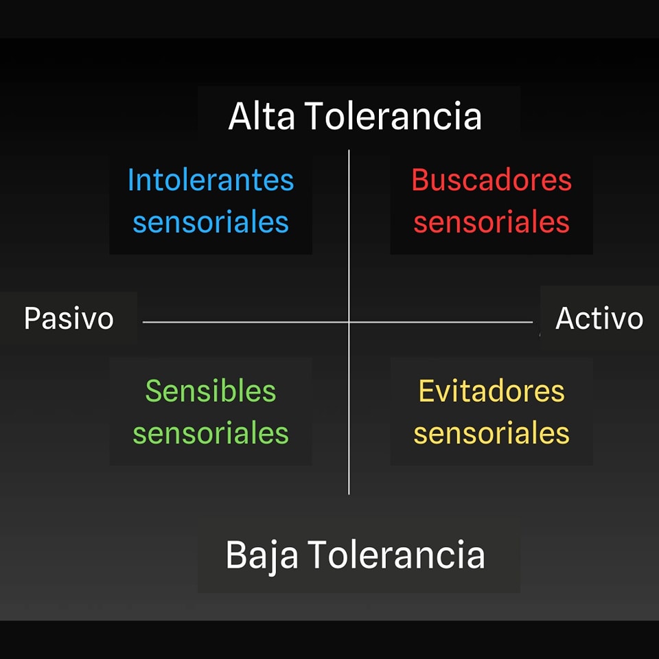 sensory quadrants - The Occuplaytional Therapist